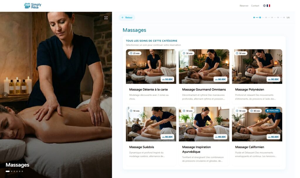 Tester Simply Spa soins