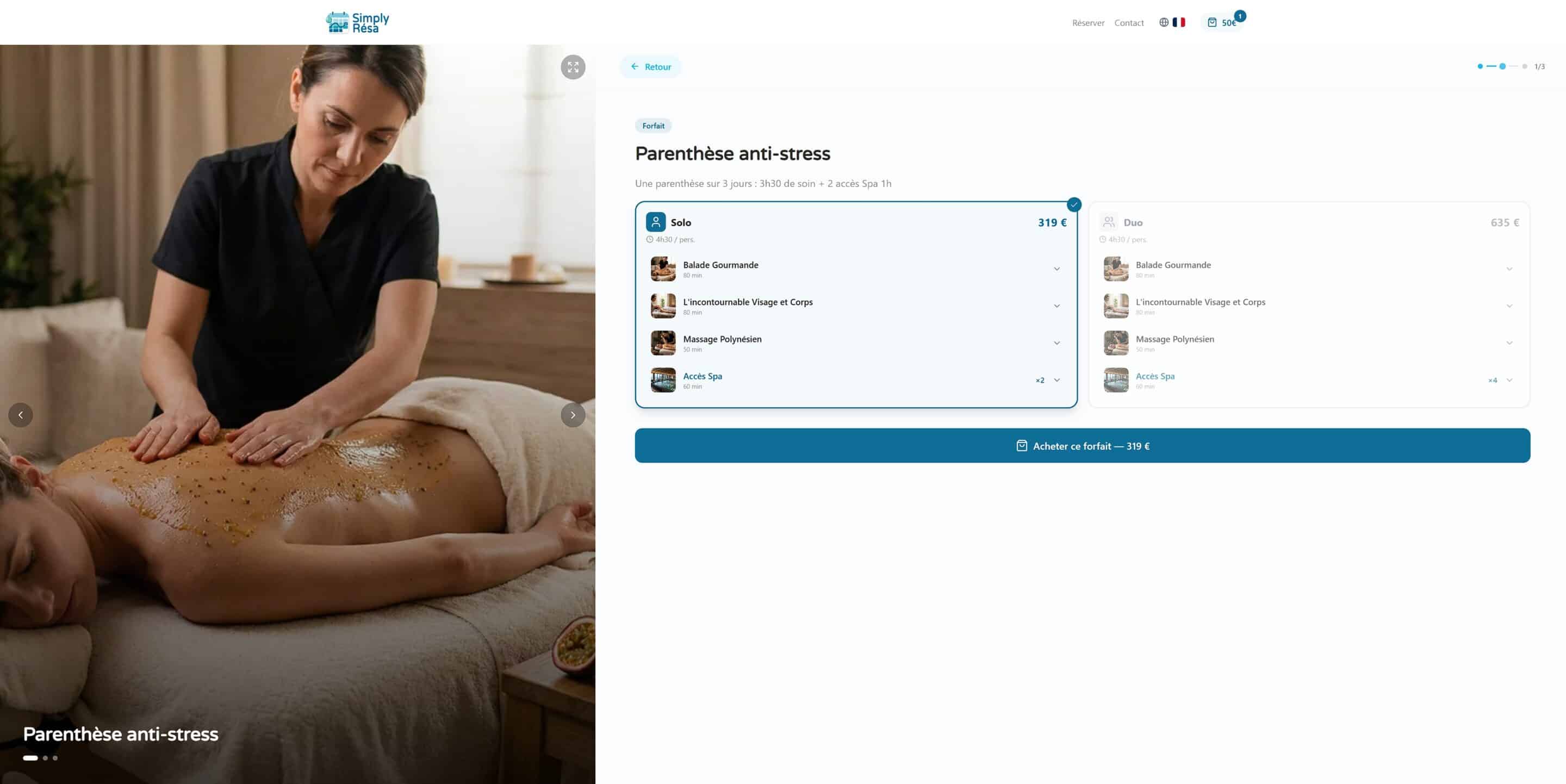 Vente de forfaits et cures scaled