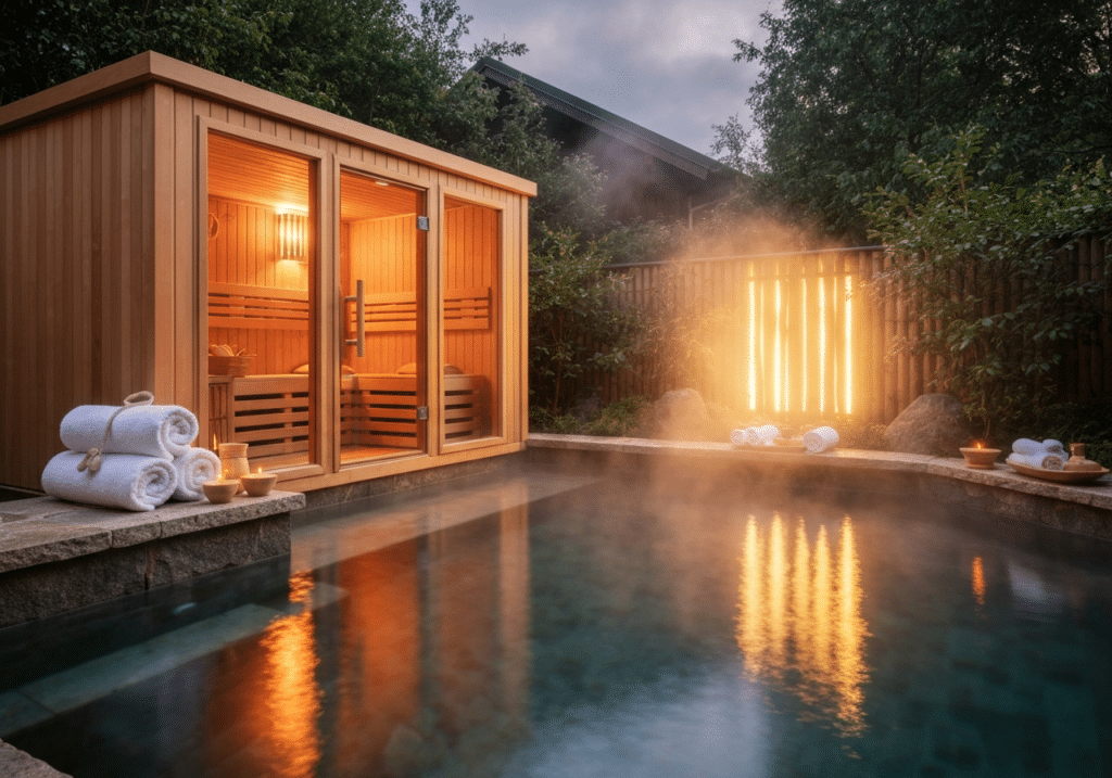Sauna social et bain nordique collectif : faut-il ajouter un espace partagé à votre spa privatif ?
