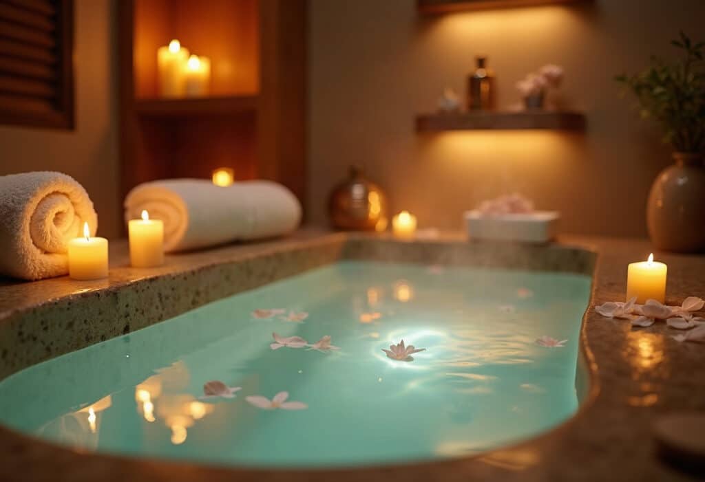 Photographie immersive pour spa privatif et love room : produire des visuels qui convertissent dans un moteur de réservation Photo-First